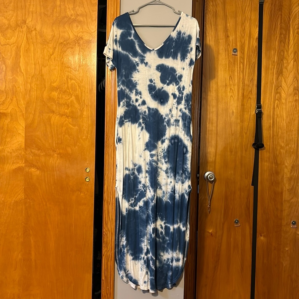 Cotton maxi dress